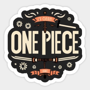 one piece Sticker